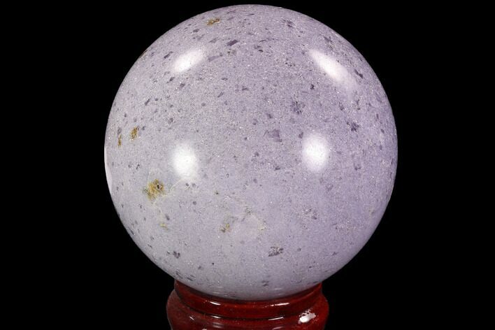 Sparkly, Purple Lepidolite Sphere - Madagascar #94076